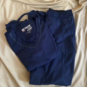 Barco Uniforms Navy Cargo Scrub Set